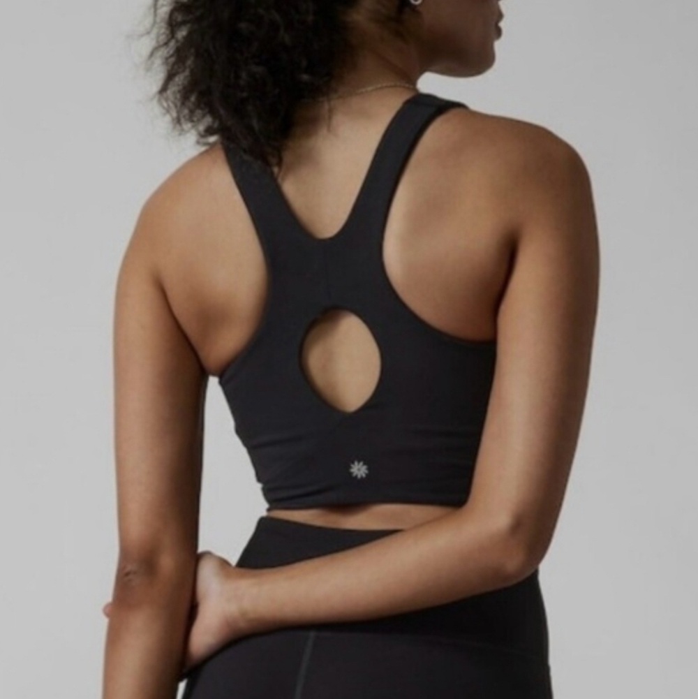 Athleta Concious Cut Out Crop sports bra - OUT OF STOCK ONLINE - Picture 2 of 7